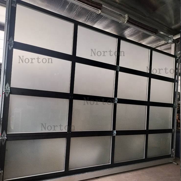 Koko näkymä lasiovi